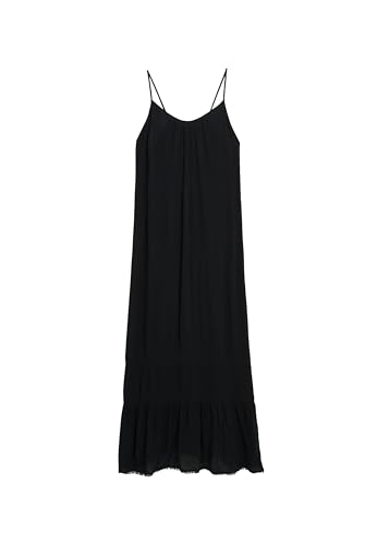 Superdry Damen Maxi-Trägerkleid für den Strand Schwarz 36 von Superdry