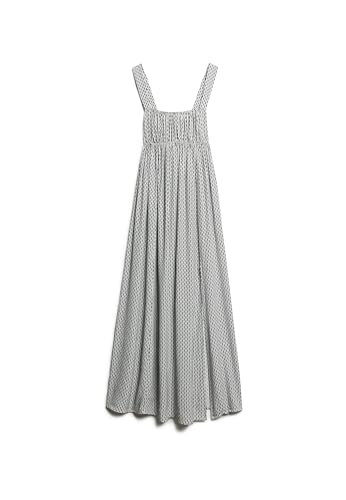 Superdry Damen Maxikleid mit Nackenhalter zum Binden Einfarbig Cross Geo 36 von Superdry