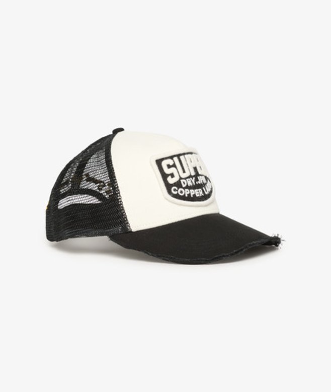 Superdry Damen Mesh Trucker Cap Schwarz - Größe: One Größe Superdry Damen Mesh Trucker Cap Schwarz - Größe: One Größe von Superdry