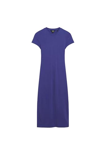 Superdry Damen Midi-T-Shirt Kleid, Marineblau, 36 von Superdry
