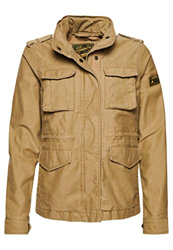 Superdry Damen Vintage M65 Jacke Canyon Sand 40 von Superdry