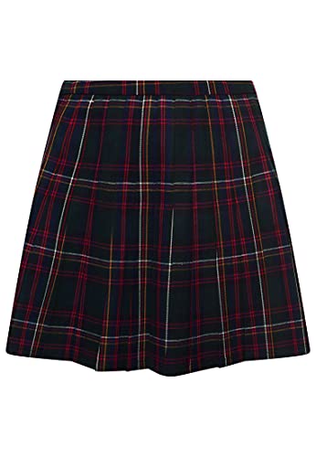 Superdry Damen Mini Skirt, Grün Check, XS von Superdry