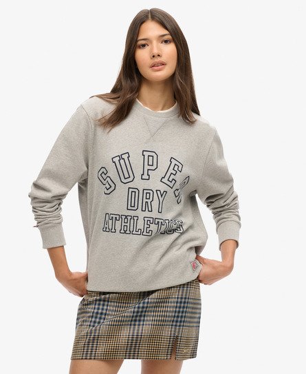 Superdry Women's Minirock mit Karomuster Beige - Größe: 34 von Superdry