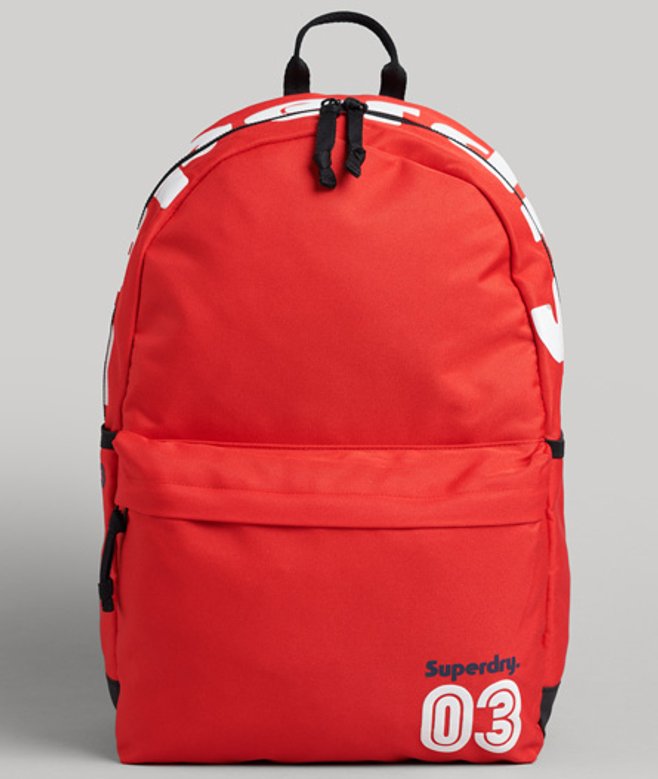 Superdry Damen Montana Vintage Terrain Rucksack Rot - Größe: One Größe Superdry Damen Montana Vintage Terrain Rucksack Rot - Größe: One Größe von Superdry