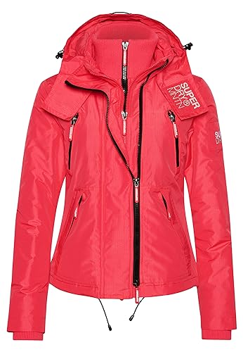 Superdry Damen Mountain Windcheater Jacke, Pink (Active Pink), 38 von Superdry