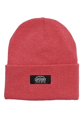 Superdry Damen Mützen Baseballkappe, Camping Pink Marl, One Size von Superdry