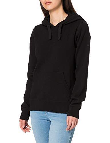 Superdry Damen Neck Cotton Knit Pullover Sweater, Schwarz, L EU von Superdry