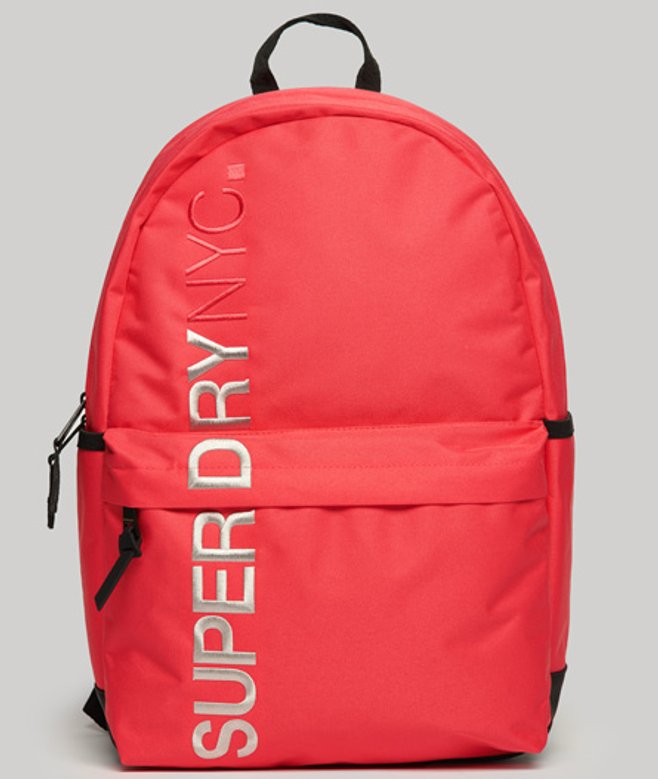 Superdry Damen Nyc Montana Rucksack Pink - Größe: One Größe von Superdry