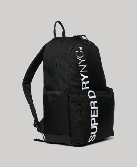 Superdry Damen Nyc Montana Rucksack Schwarz - Größe: 18l von Superdry