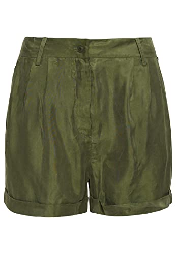 Superdry Damen Pantalones Cortos Casuales Boardshorts, Thyme, 38 von Superdry