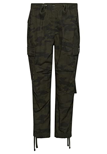 Superdry Damen Parachute Grip Pant Anzughose, Overdyed Camo, 30W/ x 30L von Superdry