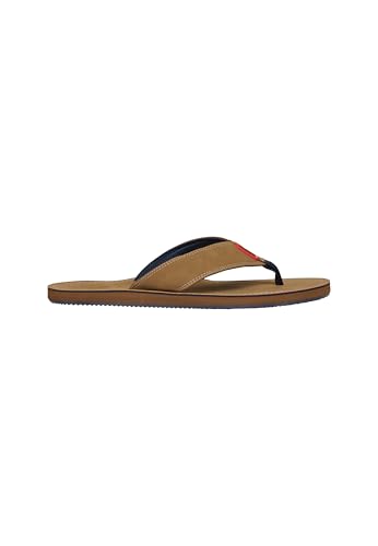 Superdry Damen Premium FLIP Flop Sandal, Denim Co Tobacco Brown, 44 EU Superdry Damen Premium FLIP Flop Sandal, Denim Co Tobacco Brown, 44 EU von Superdry