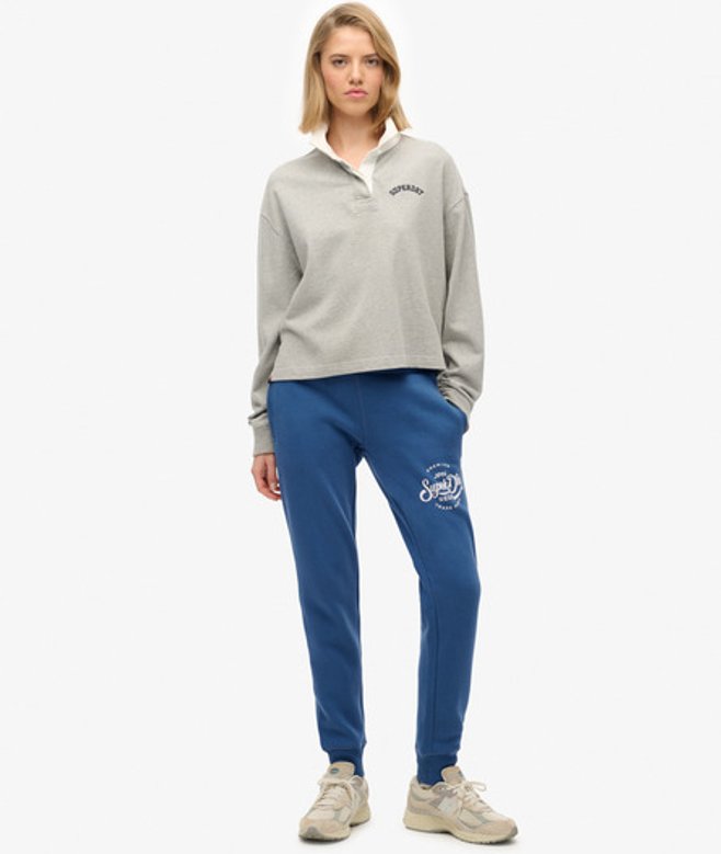 Superdry Damen Premium Script Entry Jogginghose Dark Blue - Größe: 42 Superdry Damen Premium Script Entry Jogginghose Dark Blue - Größe: 42 von Superdry