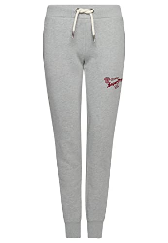 Superdry Damen Vintage Pride & Craft Jogger Anzughose, Gris, von Superdry