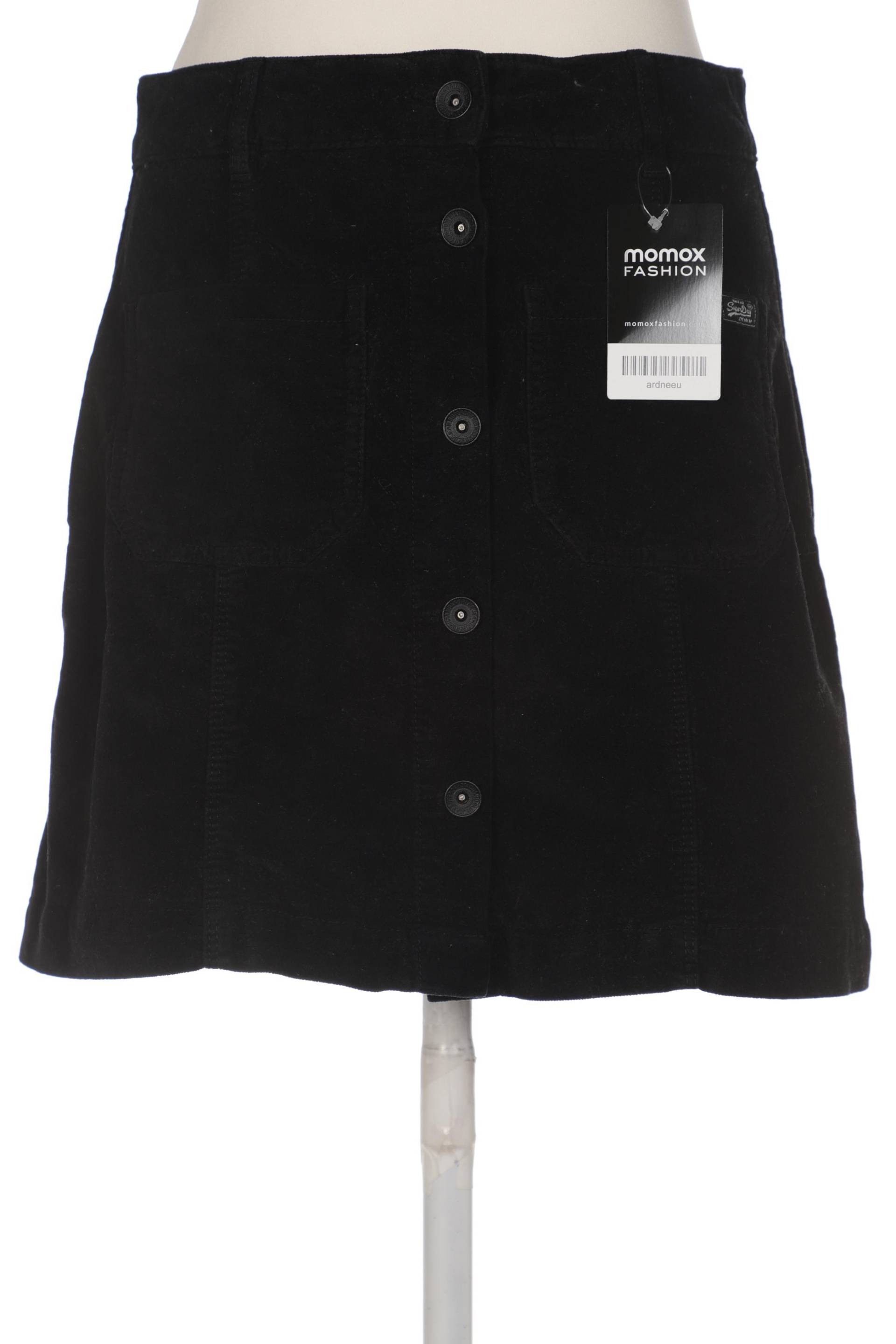 Superdry Damen Rock, schwarz von Superdry