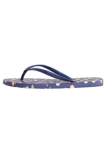 Superdry Damen SUPER Sleek AOP FLIP Flop Zehentrenner, Blau (Navy Print 3vp), 36/37 EU von Superdry