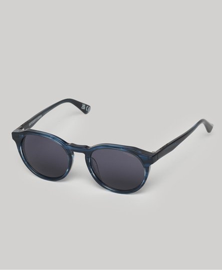 Superdry Blau Damen Sdr Orlando Sonnenbrille mit Logodruck, Größe: Einheitsgröße - Größe: Einheitsgröße von Superdry