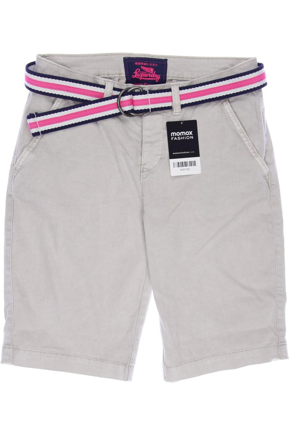 Superdry Damen Shorts, beige von Superdry