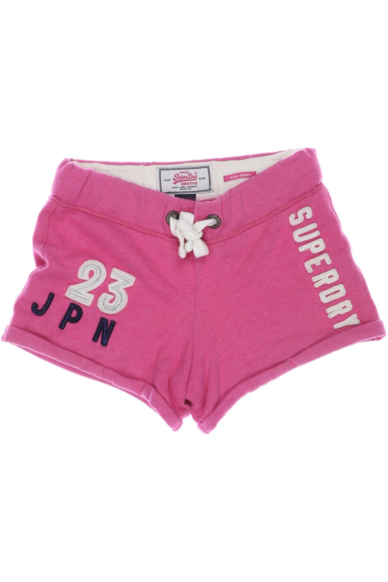 Superdry Damen Shorts, pink von Superdry