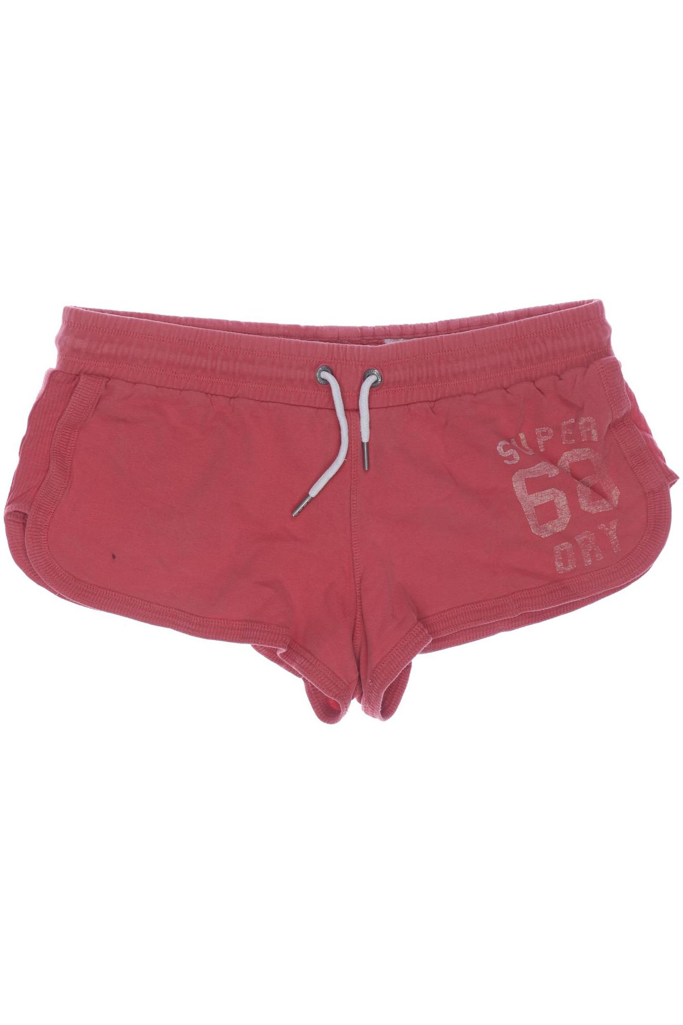 Superdry Damen Shorts, rot von Superdry