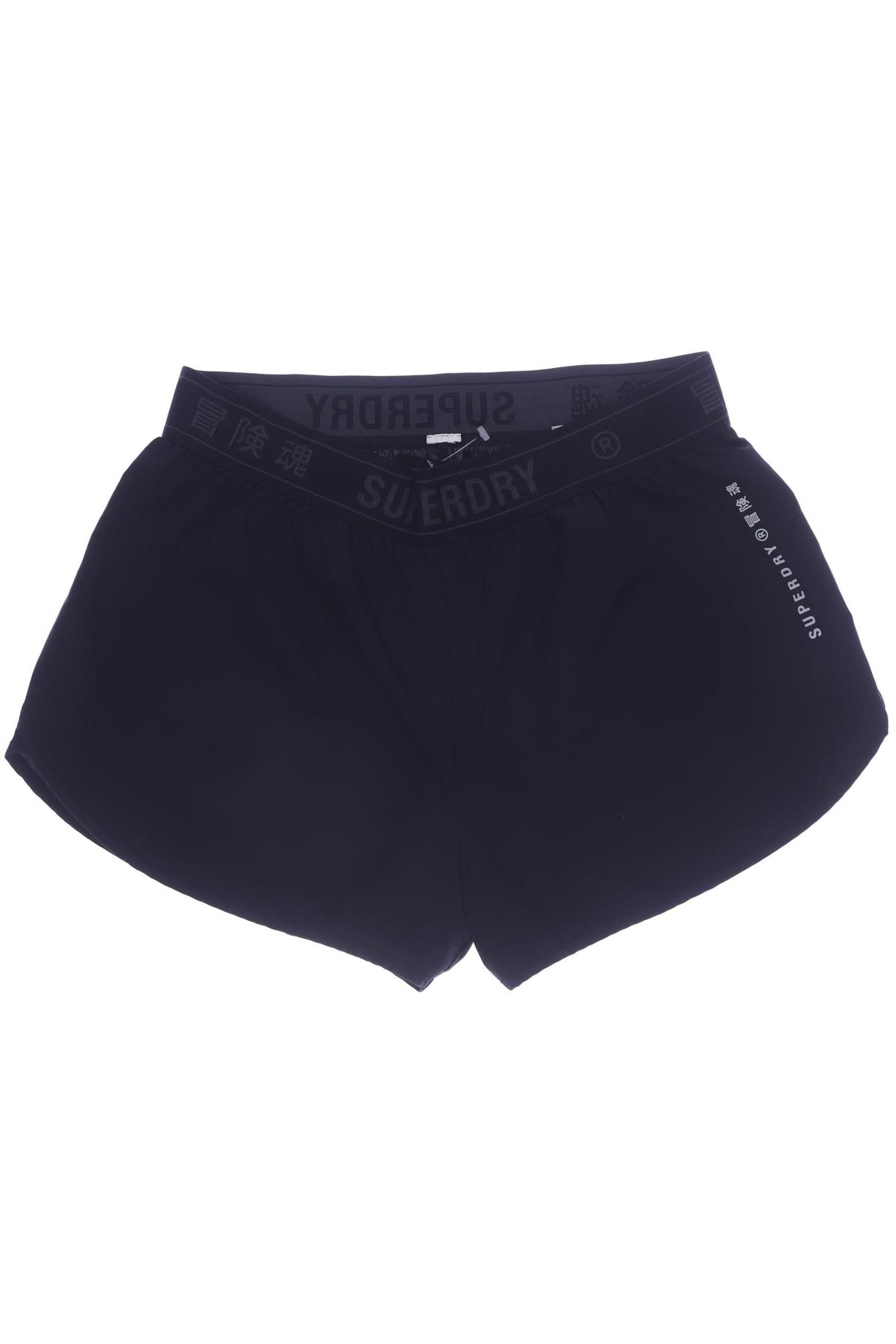 Superdry Damen Shorts, schwarz von Superdry