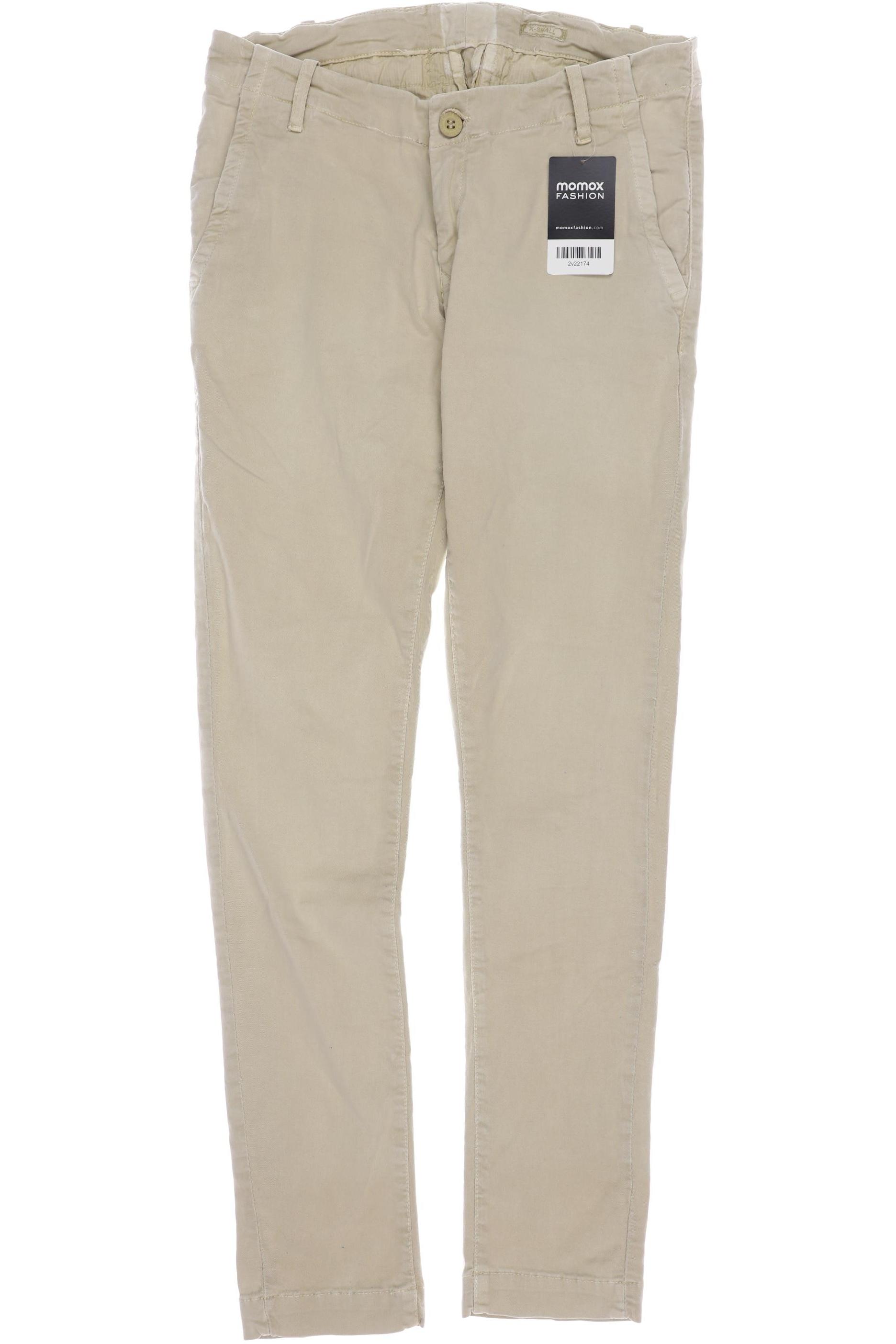 Superdry Damen Stoffhose, beige von Superdry