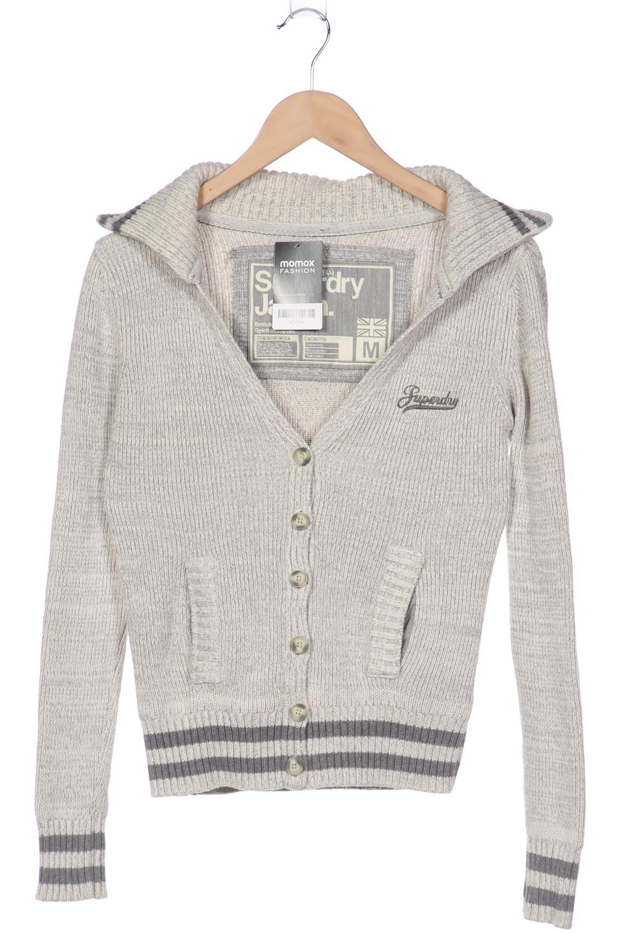 Superdry Damen Strickjacke, grau von Superdry