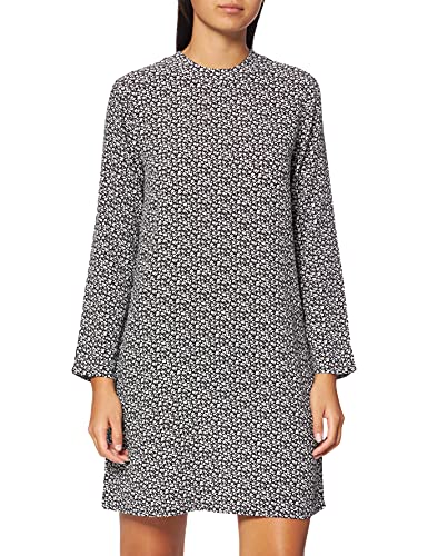Superdry Damen Studios L/S Woven Mini Casual Dress, London Floral Black, L Superdry Damen Studios L/S Woven Mini Casual Dress, London Floral Black, L von Superdry
