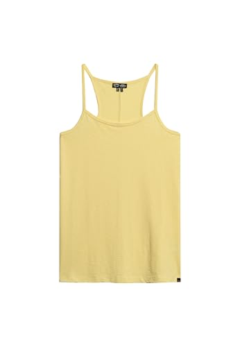 Superdry Damen Studios Tanktop mit Trägern Blassgelb 38 von Superdry