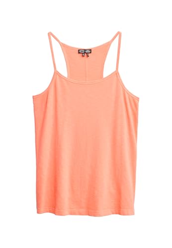 Superdry Damen Studios Tanktop mit Trägern Neonorange 38 von Superdry