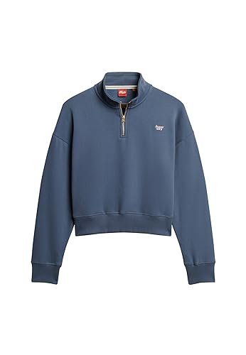 Superdry Damen Sweatshirt, Marineblau, 42 Superdry Damen Sweatshirt, Marineblau, 42 von Superdry
