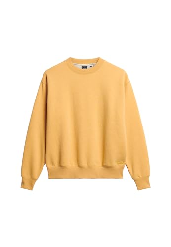 Superdry Damen Sweatshirt, Ochre Yellow Marl, 40 von Superdry