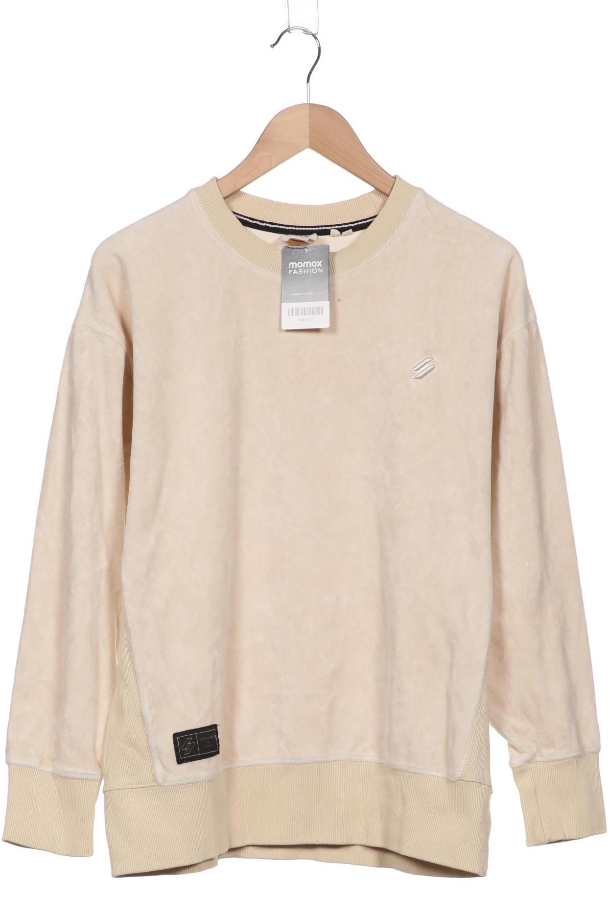 Superdry Damen Sweatshirt, beige von Superdry