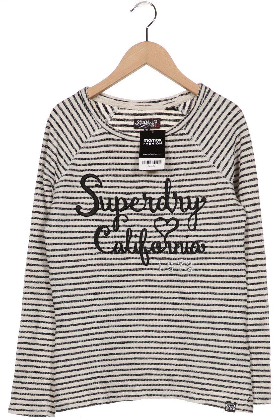 Superdry Damen Sweatshirt, weiß von Superdry