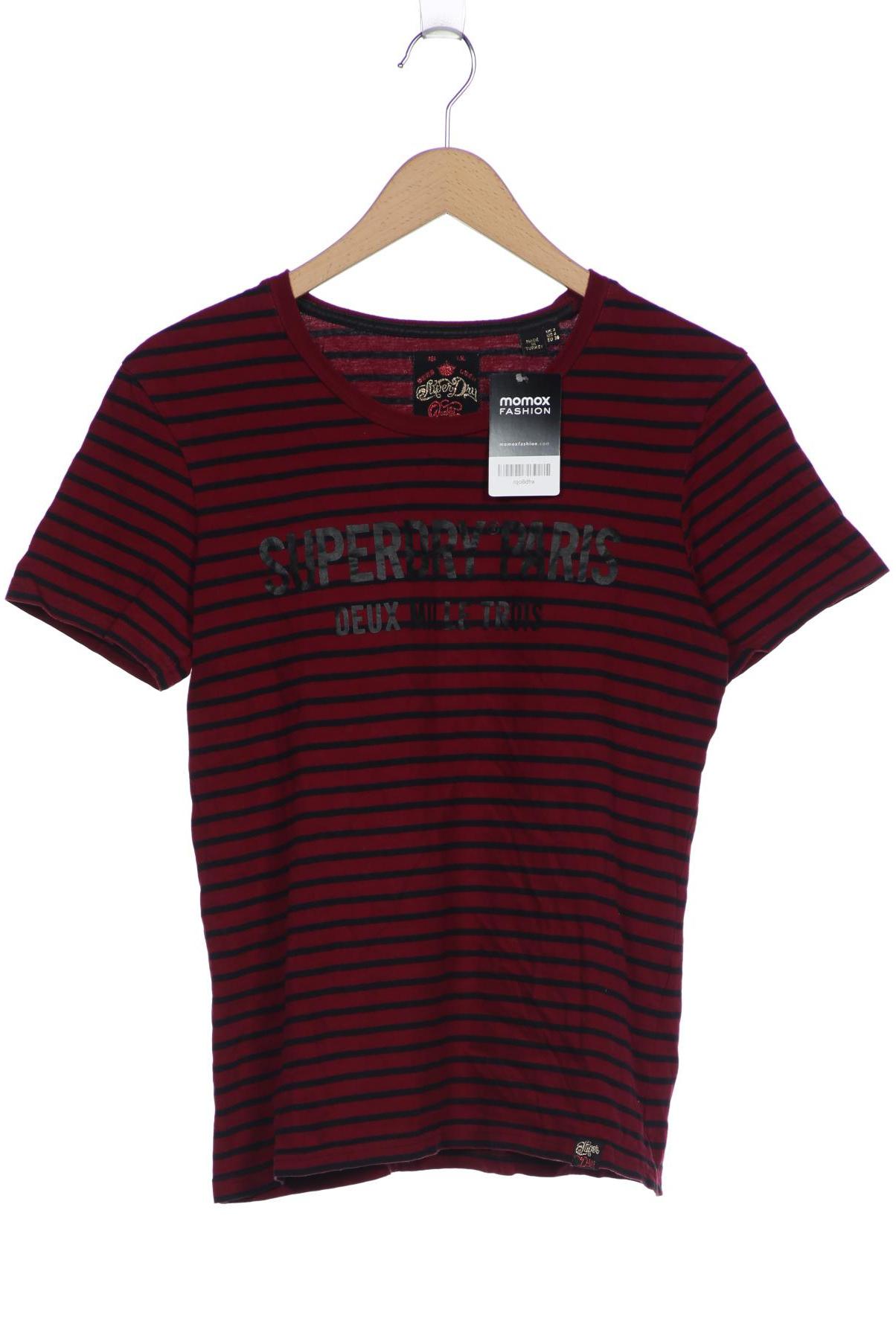 Superdry Damen T-Shirt, bordeaux, Gr. 36 von Superdry