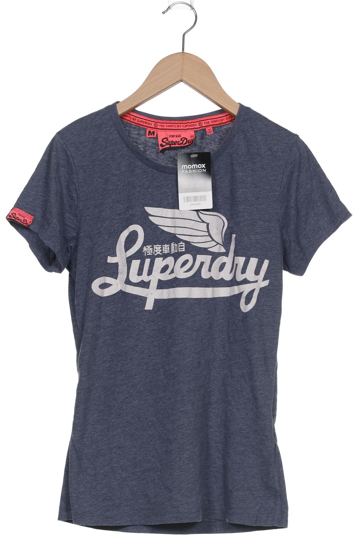 Superdry Damen T-Shirt, marineblau, Gr. 38 von Superdry