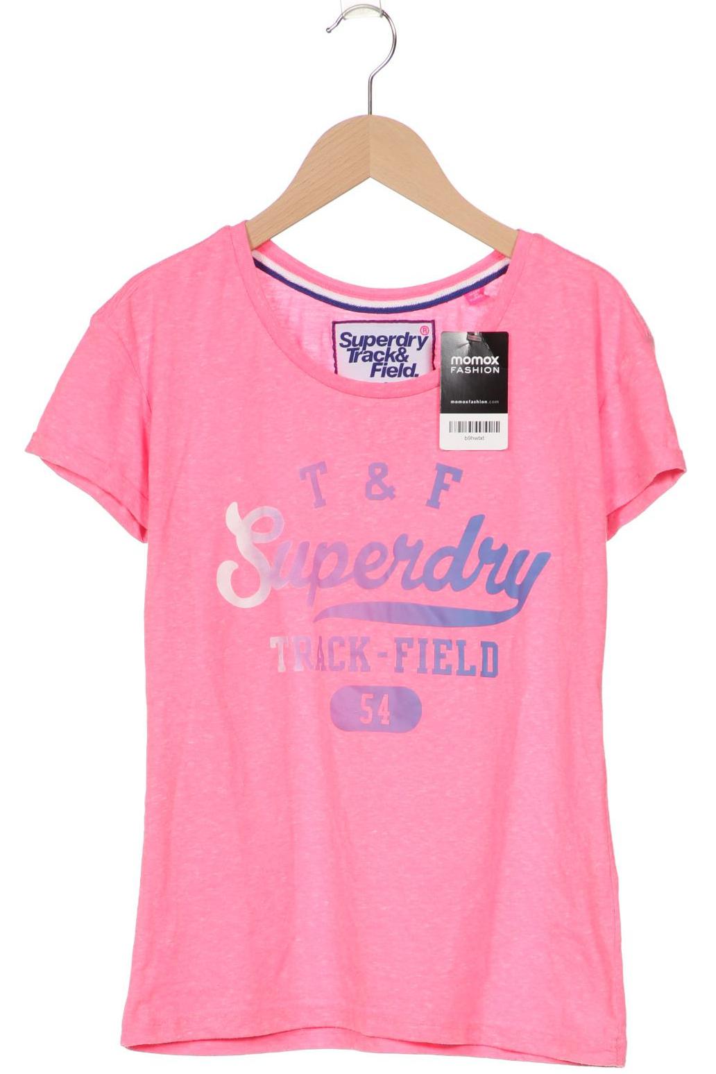 Superdry Damen T-Shirt, pink von Superdry