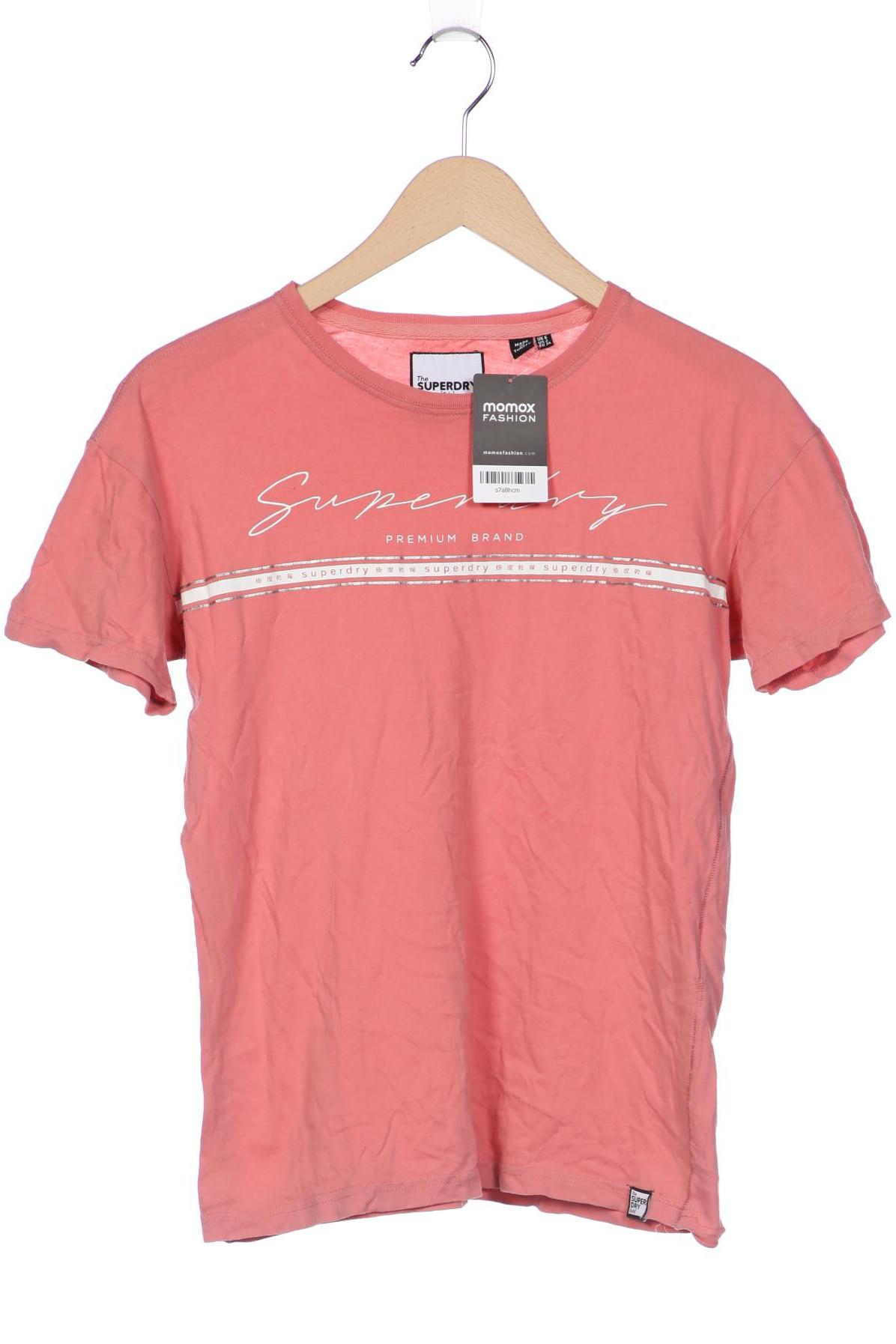 Superdry Damen T-Shirt, pink von Superdry