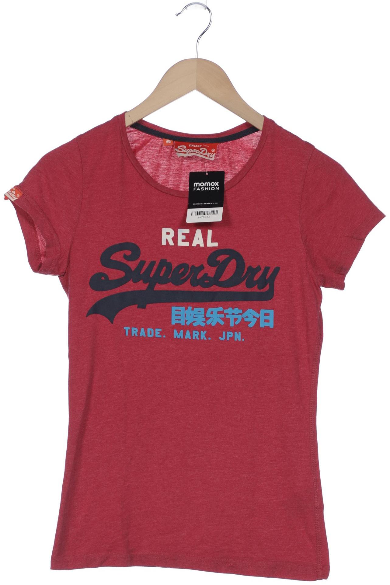 Superdry Damen T-Shirt, pink von Superdry