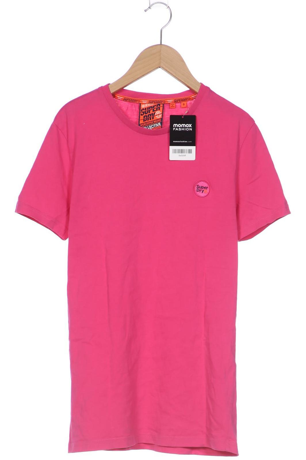 Superdry Damen T-Shirt, pink von Superdry