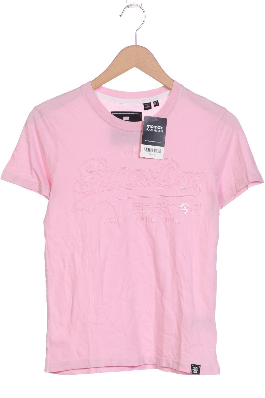 Superdry Damen T-Shirt, pink von Superdry