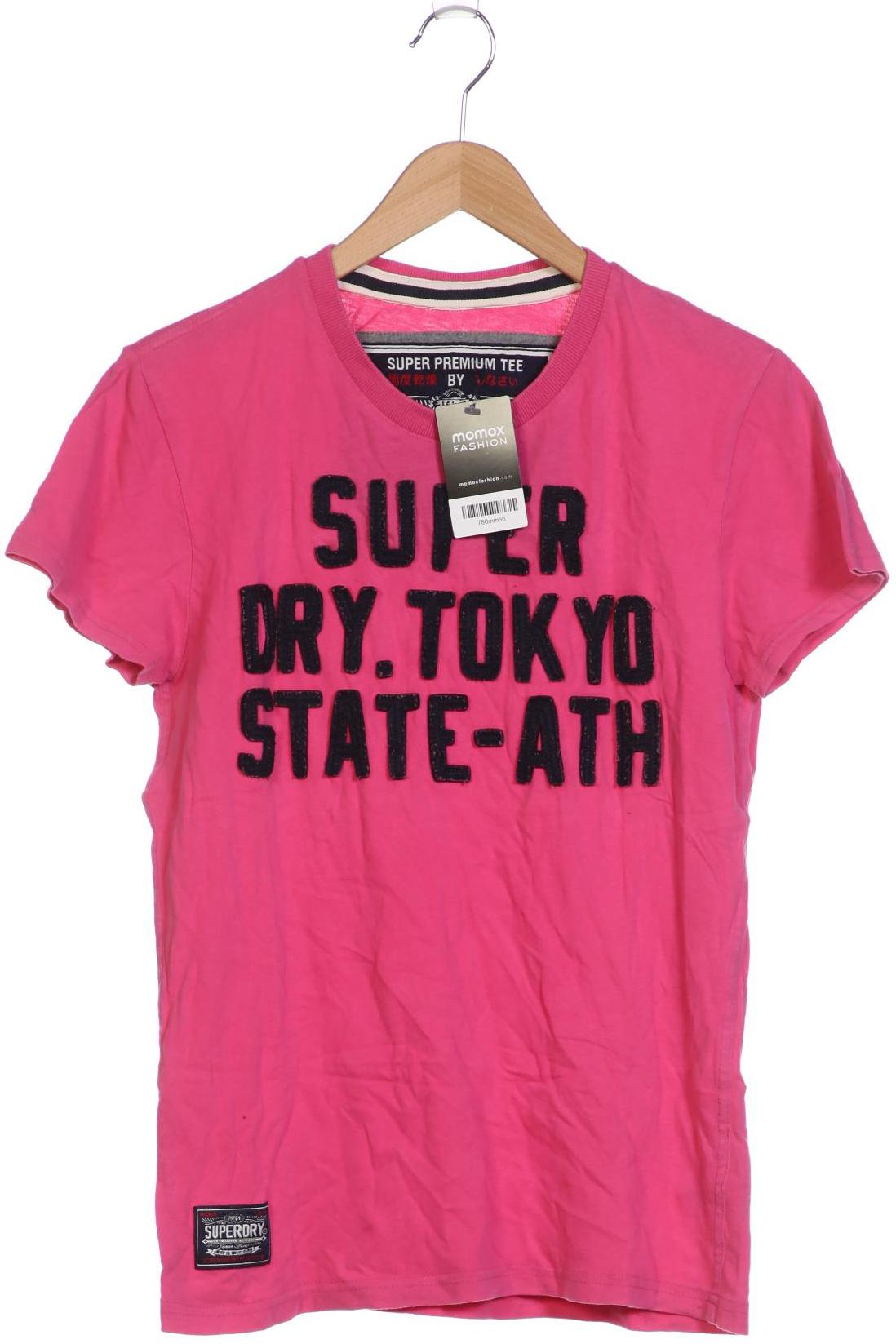 Superdry Damen T-Shirt, pink von Superdry