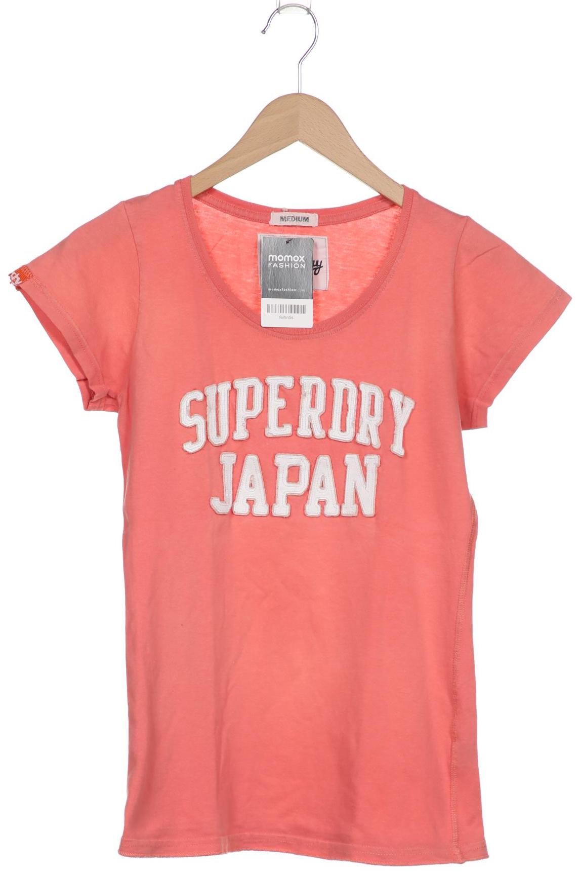 Superdry Damen T-Shirt, pink von Superdry