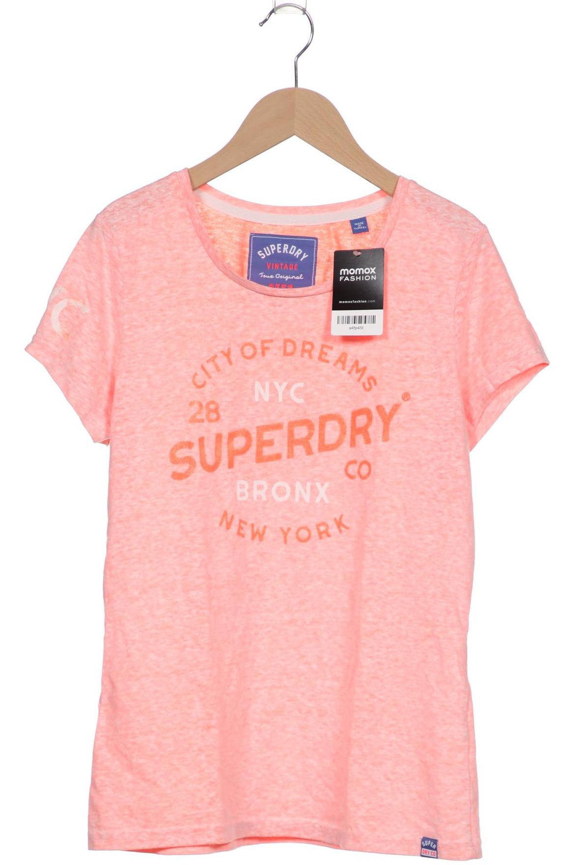 Superdry Damen T-Shirt, pink von Superdry