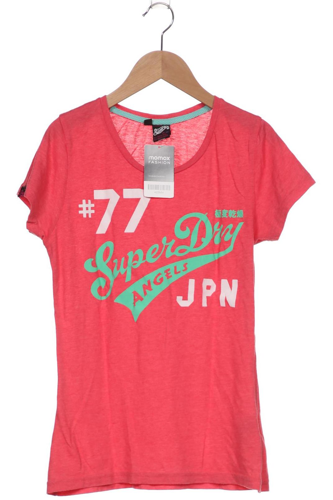 Superdry Damen T-Shirt, pink von Superdry