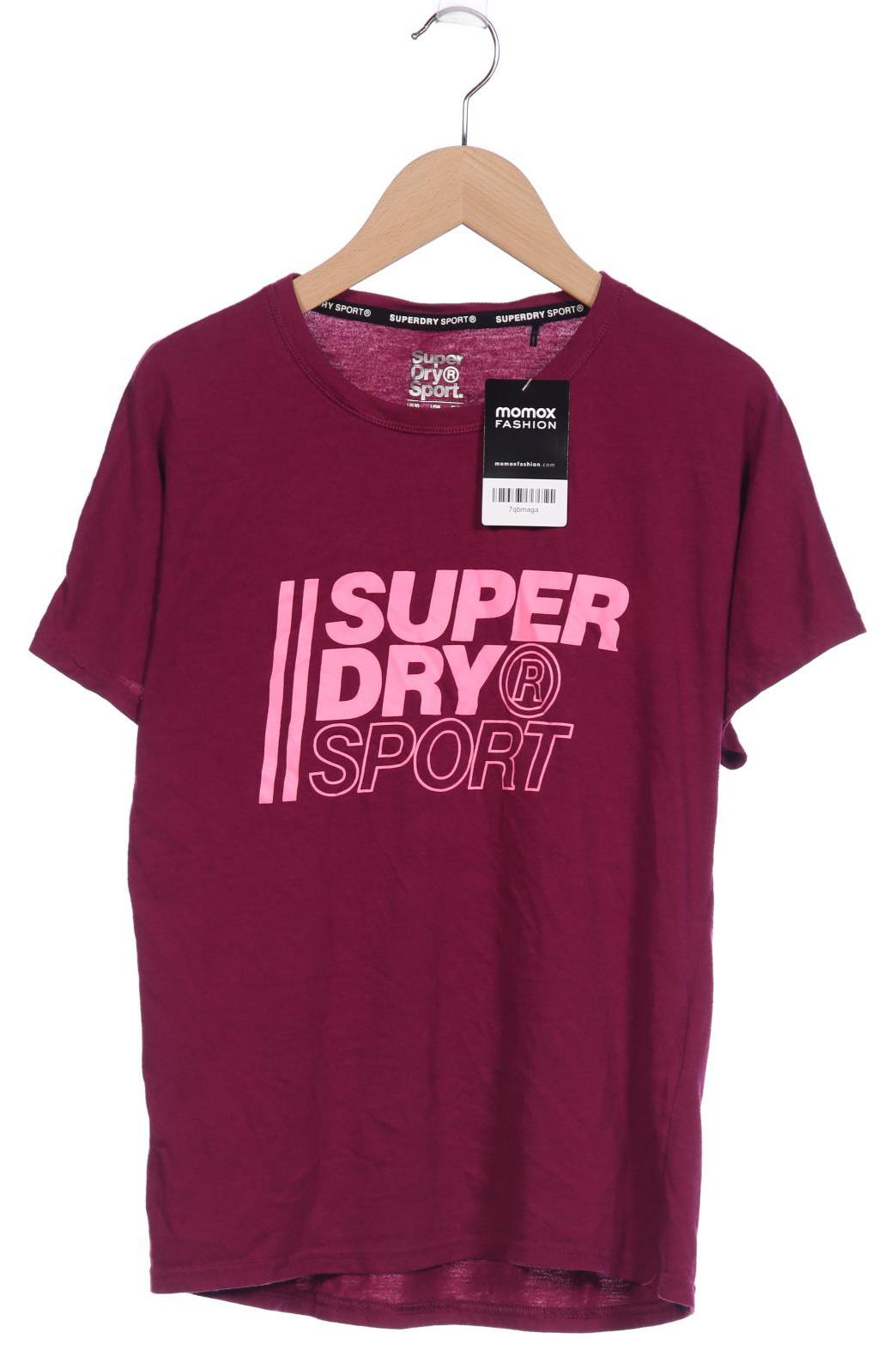 Superdry Damen T-Shirt, pink von Superdry