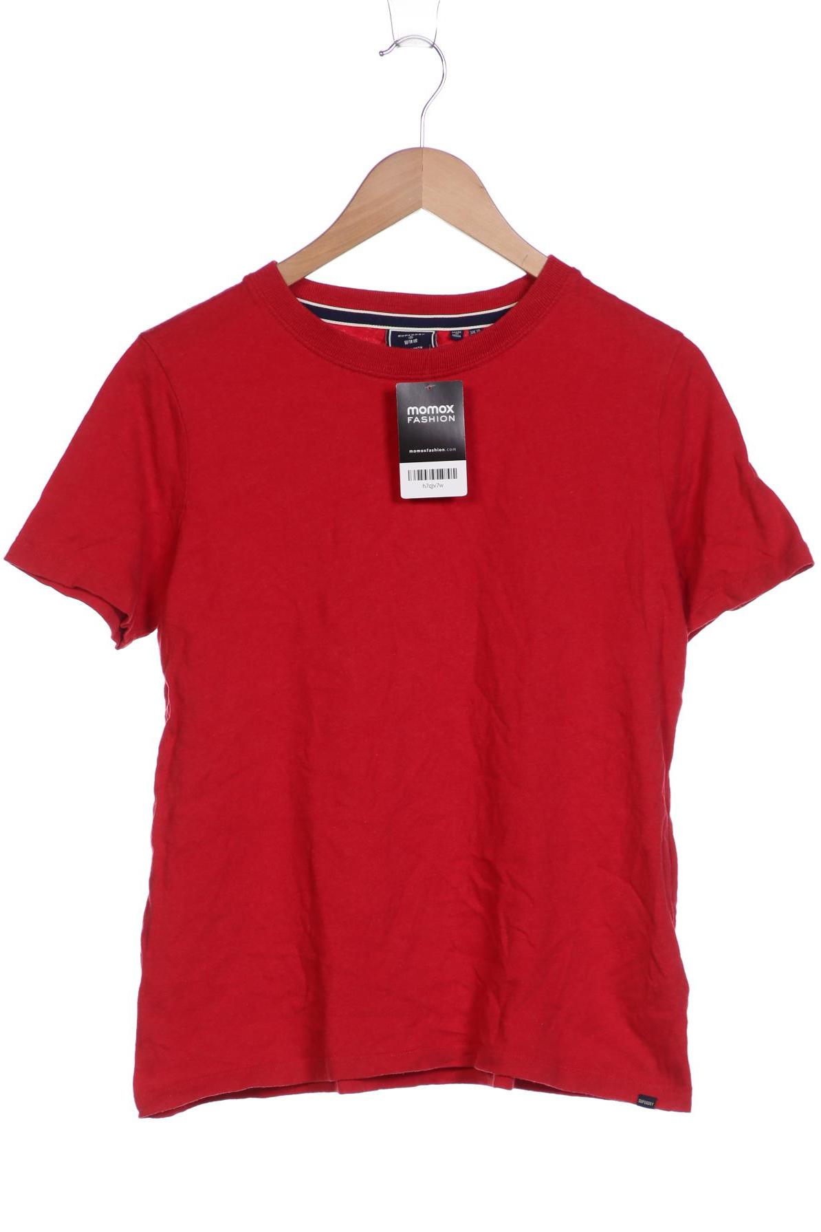 Superdry Damen T-Shirt, rot, Gr. 10 von Superdry