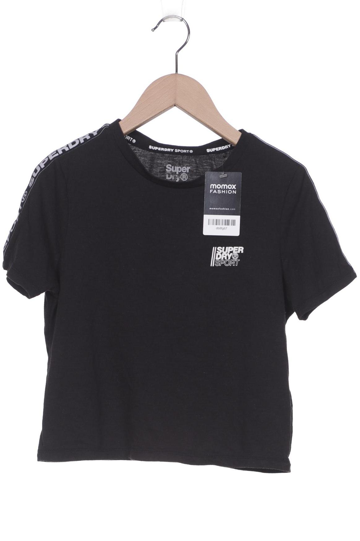 Superdry Damen T-Shirt, schwarz von Superdry