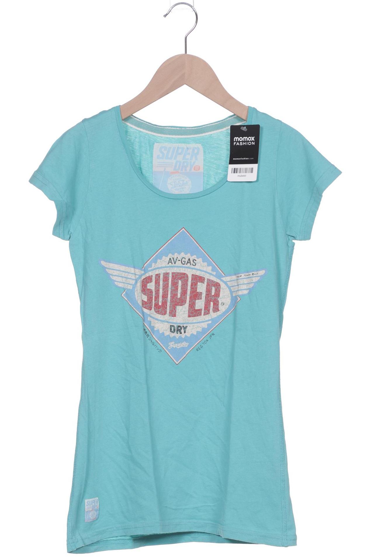 Superdry Damen T-Shirt, türkis von Superdry