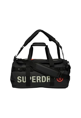 Superdry Damen Tarp Barrel Tasche Schwarz 1SIZE von Superdry
